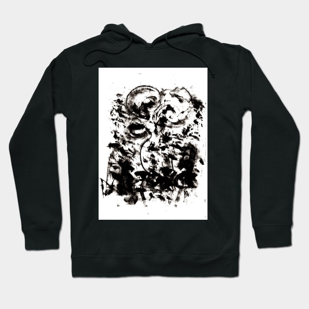 Black Flower. Hoodie by SpieklyArt